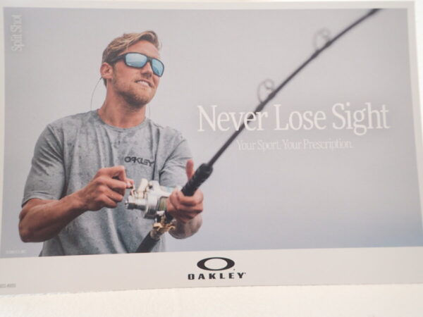 釣り用のサングラスはいかがですか？|OAKLEY（オークリー