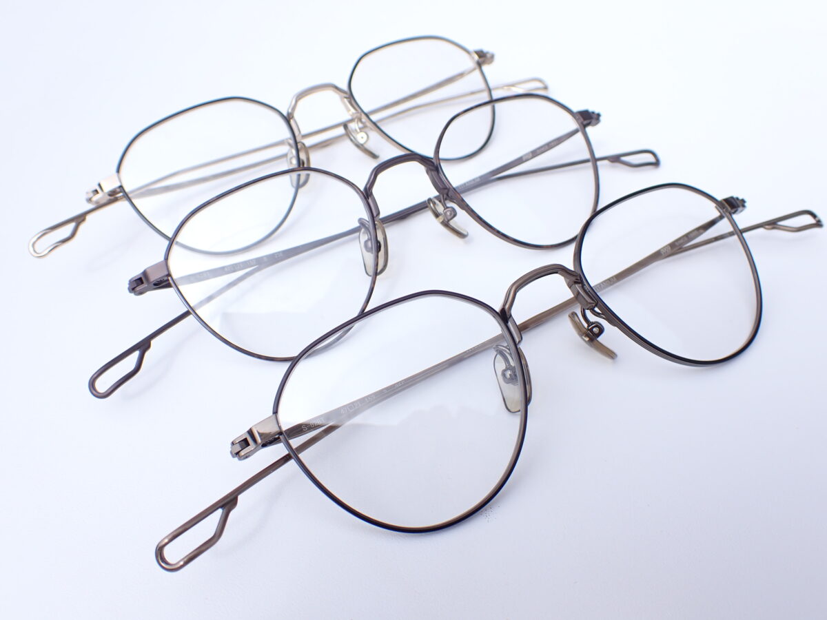 シンプルなクラウンパントメタルフレーム｜999.9(フォーナインズ) S-628T-999.9 