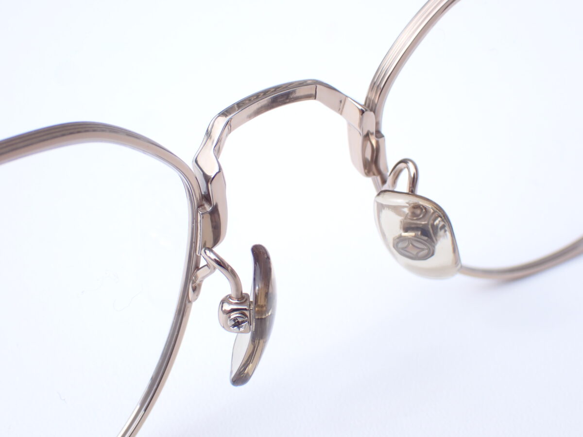 シンプルなクラウンパントメタルフレーム｜999.9(フォーナインズ) S-628T-999.9 