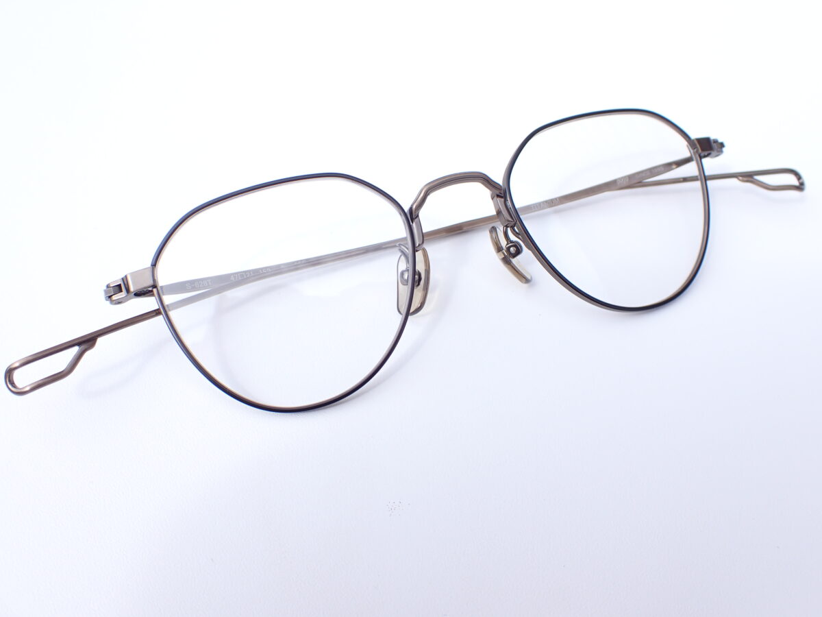 シンプルなクラウンパントメタルフレーム｜999.9(フォーナインズ) S-628T-999.9 