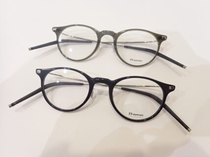 自分のサイズにテンプルが切れるフレーム｜E5eyevan「p13」