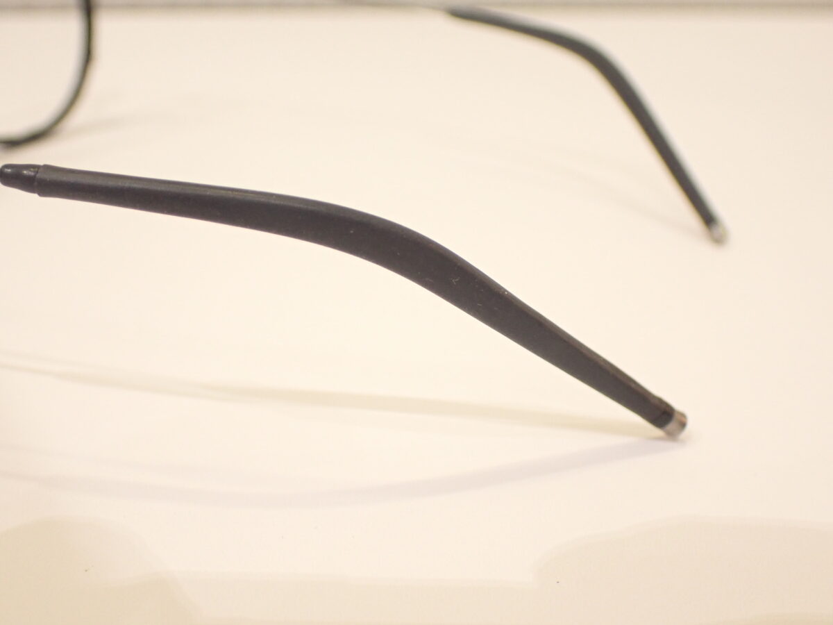 自分のサイズにテンプルが切れるフレーム|E5eyevan「p13」-EYEVAN E5 eyevan