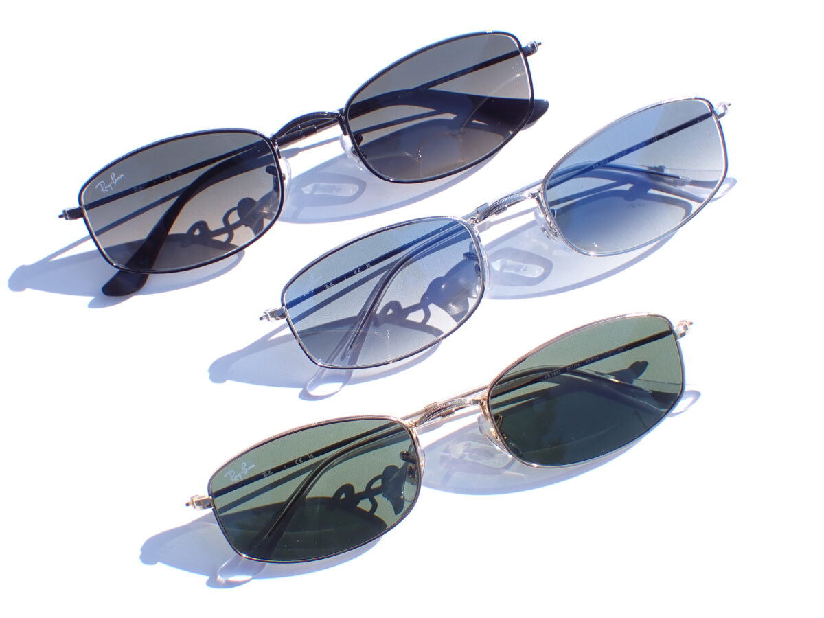 スマートな印象のメタルサングラス｜Ray Ban(レイバン) RB3832-Ray Ban 