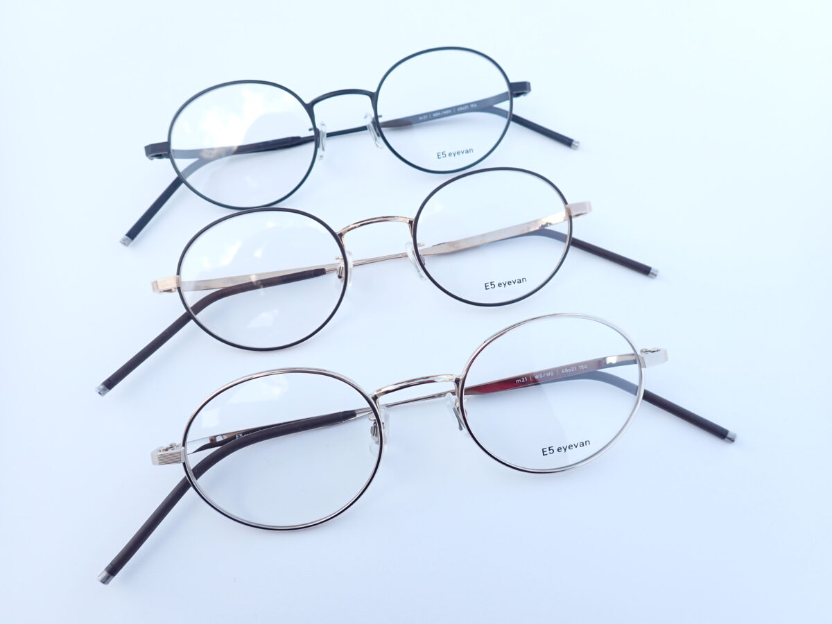 画像 E5eyevan(イーファイブアイヴァン)新作「m21」-E5 eyevan