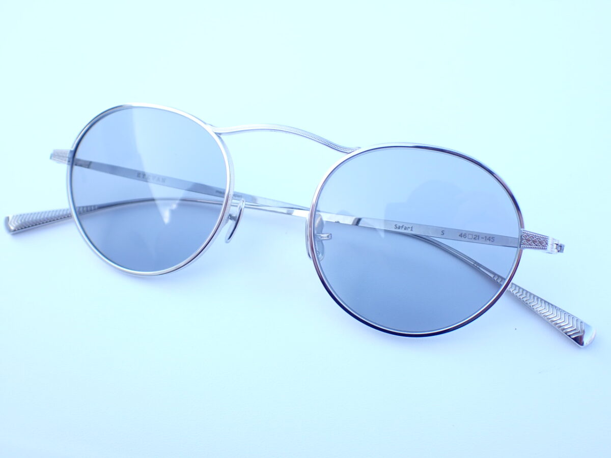 画像 彫刻とラインが美しいメガネ|EYEVAN(アイヴァン)「Safari」-EYEVAN