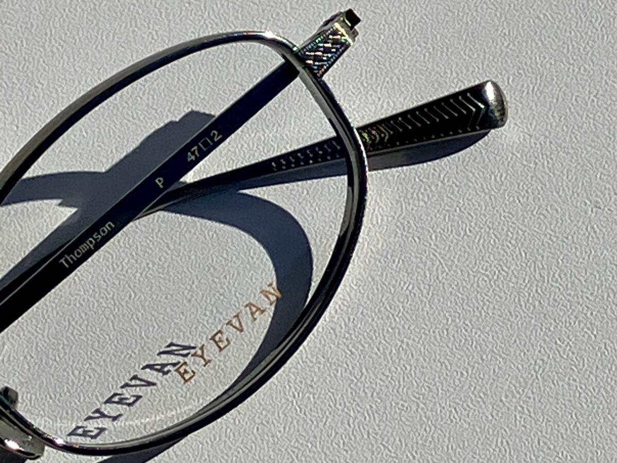 無機質なフルメタル感がいい｜アイヴァン（EYEVAN）「Thompson」-その他 