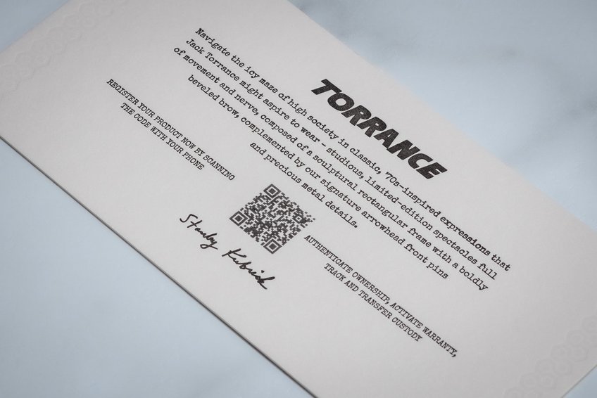 映画好きにはたまらない・・・｜JMM「TORRANCE　” THE SHiNiNG ”」-JACQUES MARIE MAGE 