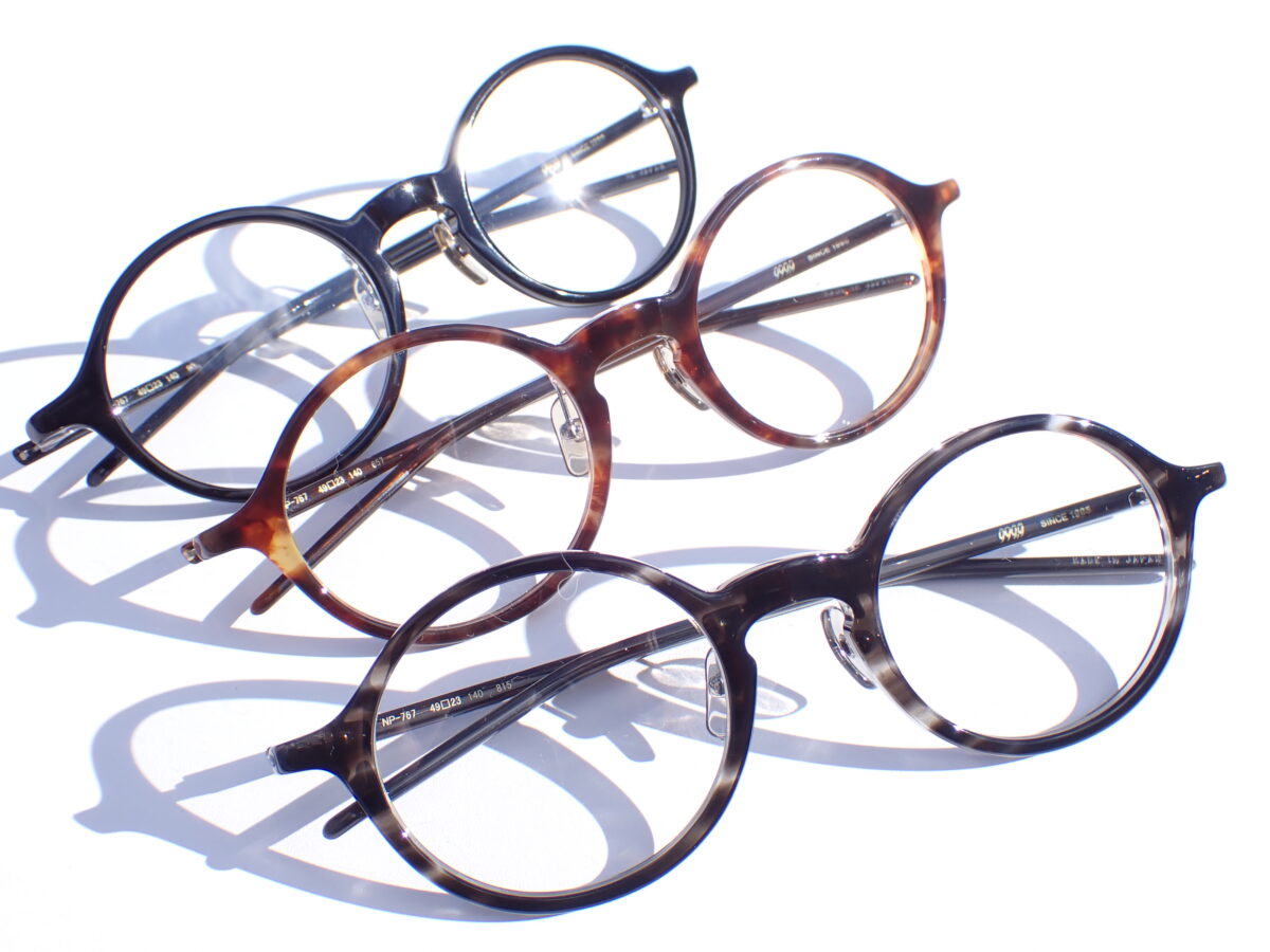 意外とゆったりとした！？リムが細めの丸メガネ｜999.9(フォーナインズ) NP-767-999.9 