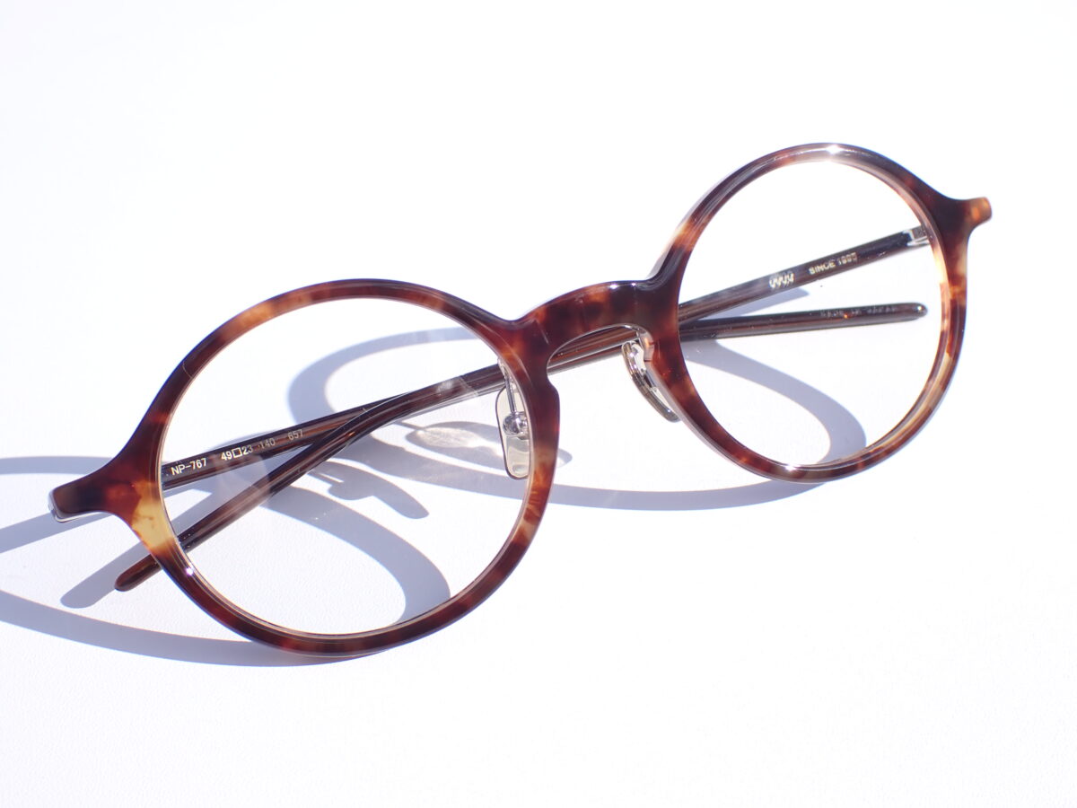 意外とゆったりとした！？リムが細めの丸メガネ｜999.9(フォーナインズ) NP-767-999.9 