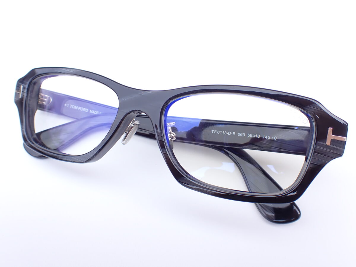 新作スクエアフレーム｜TOMFORD(トムフォード）「TF6113-D-B」-TOM FORD 