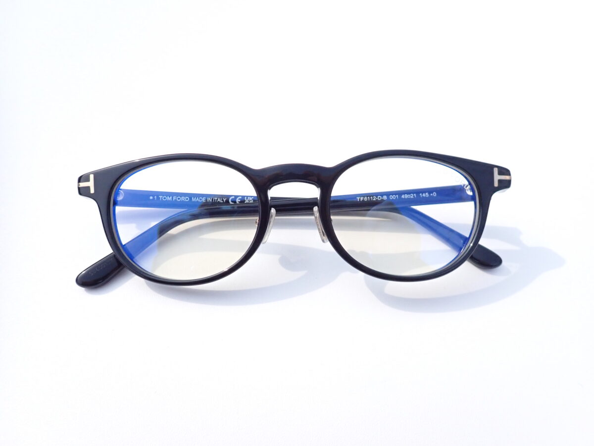 珍しいセルオーバル|TOMFORD(トムフオード)「TF6112-D-B」-TOM FORD