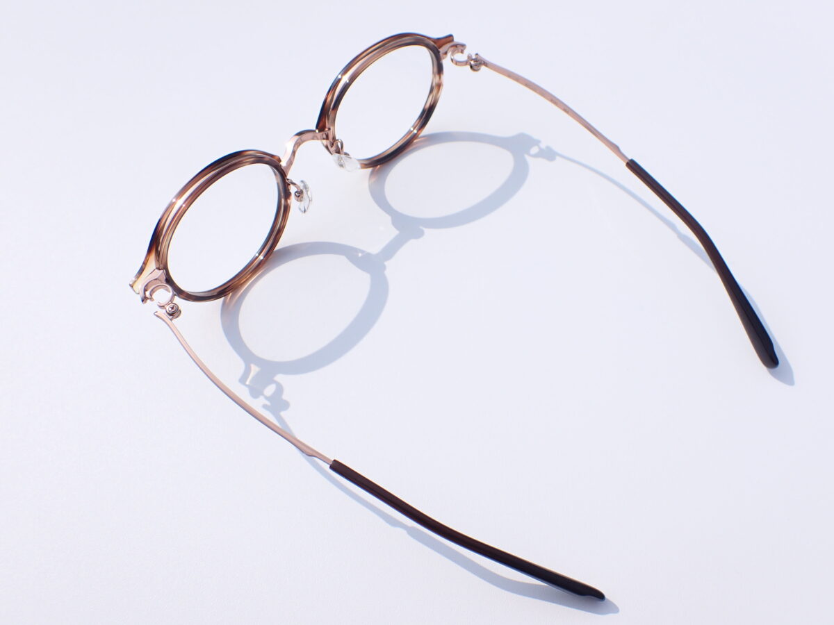 柔らかな印象をもたらすレディース用メガネ｜999.9（フォーナインズ）「M-145」-999.9 