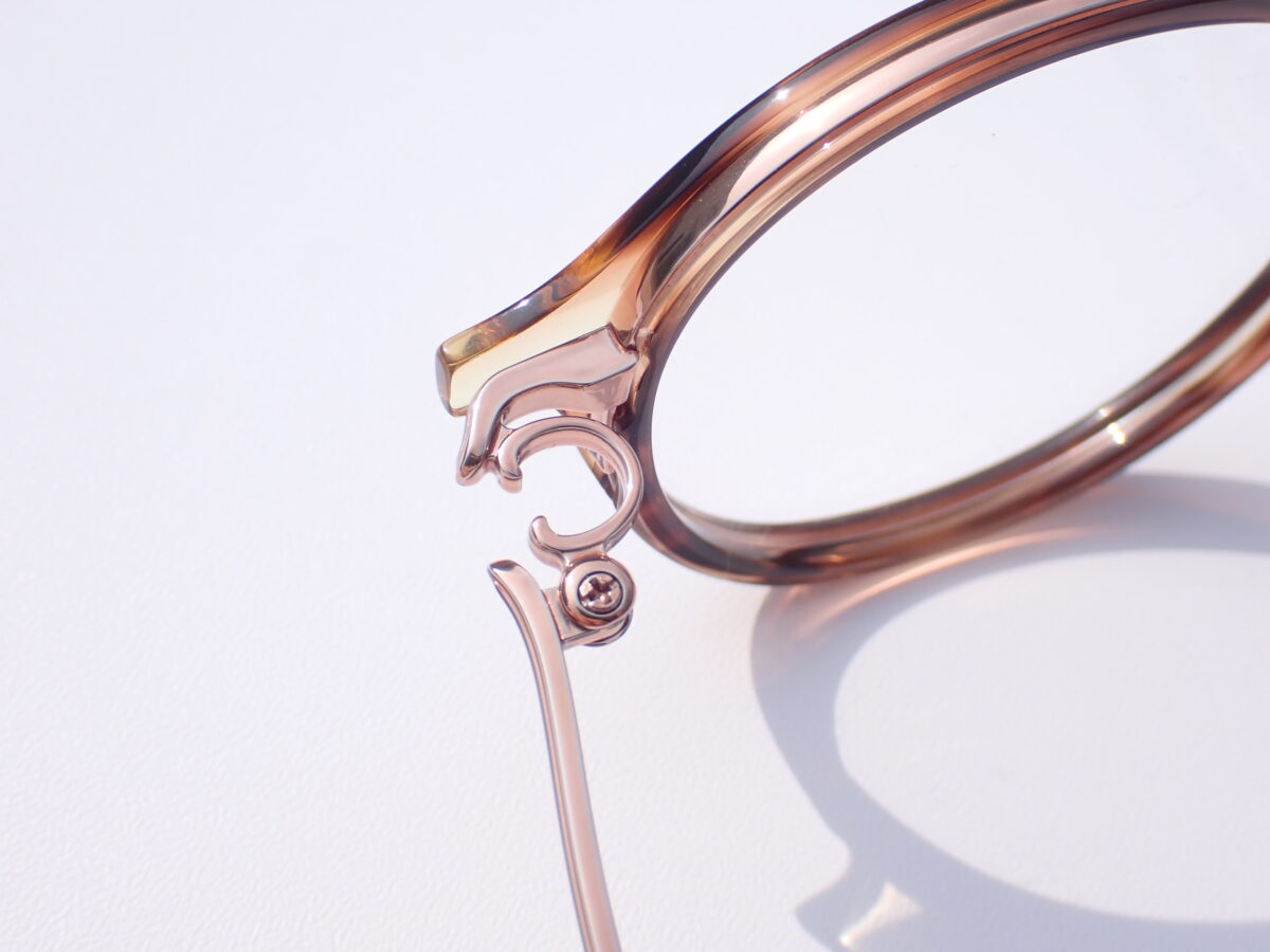 柔らかな印象をもたらすレディース用メガネ｜999.9（フォーナインズ）「M-145」-999.9 