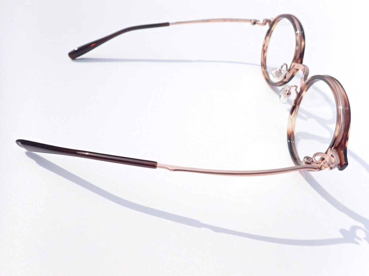 柔らかな印象をもたらすレディース用メガネ｜999.9（フォーナインズ）「M-145」-999.9 