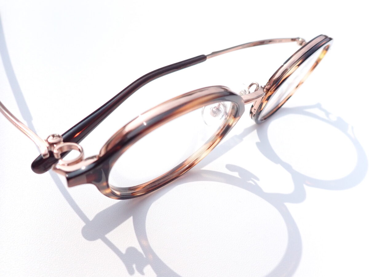 柔らかな印象をもたらすレディース用メガネ｜999.9（フォーナインズ）「M-145」-999.9 