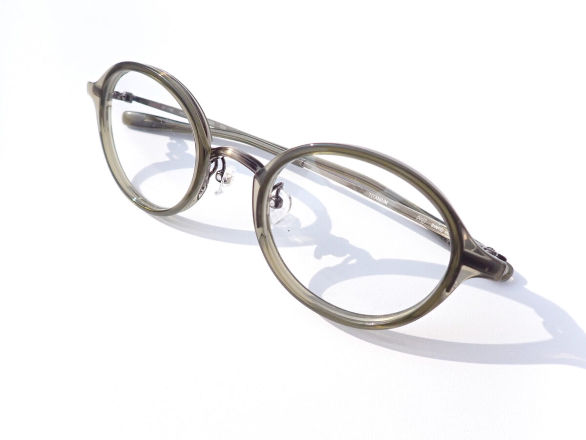 柔らかな印象をもたらすレディース用メガネ｜999.9（フォーナインズ）「M-145」-999.9 