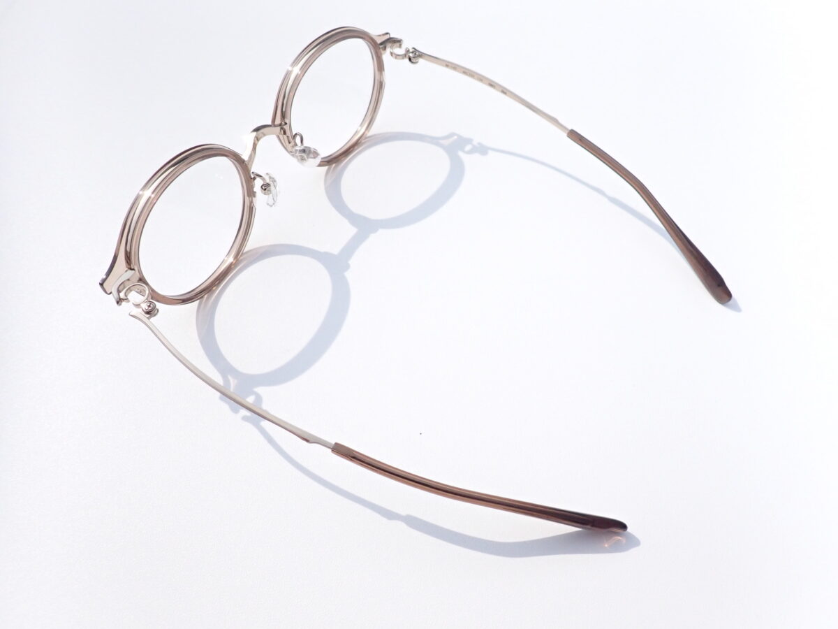 柔らかな印象をもたらすレディース用メガネ｜999.9（フォーナインズ）「M-145」-999.9 