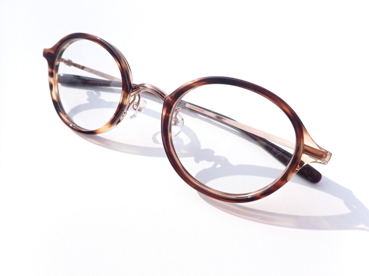 柔らかな印象をもたらすレディース用メガネ｜999.9（フォーナインズ）「M-145」-999.9 