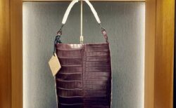 クロコダイルの美しい2WAY鞄｜CWS deformer bag / co22fwcws010｜crocodile leather