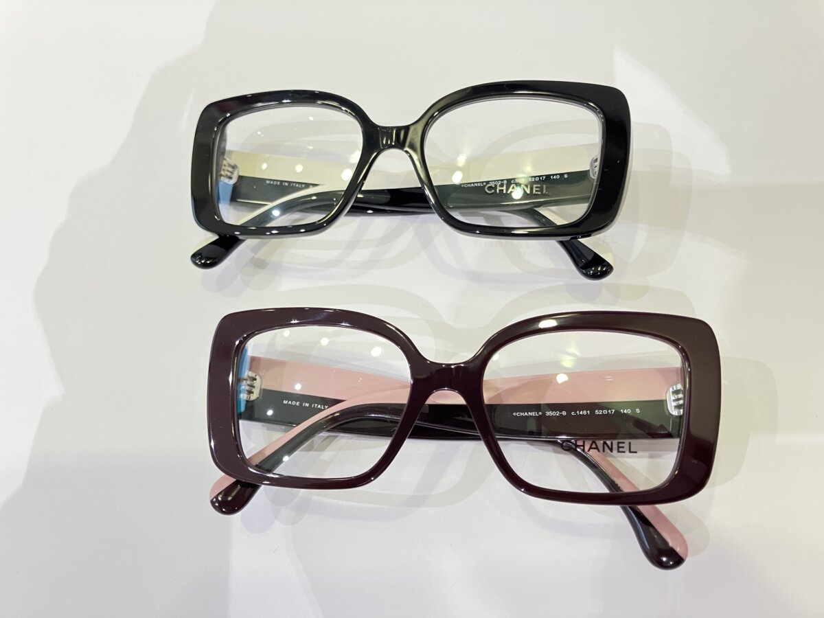 2026年新作バイカラースクエアシェイプフレーム｜CHANEL（シャネル）「3502B」-CHANEL 