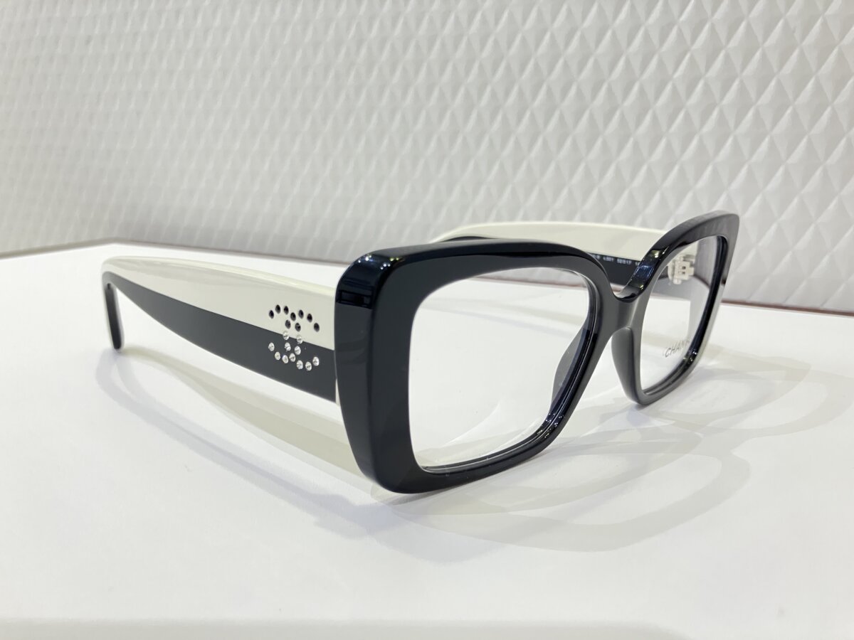 2026年新作バイカラースクエアシェイプフレーム｜CHANEL（シャネル）「3502B」-CHANEL 