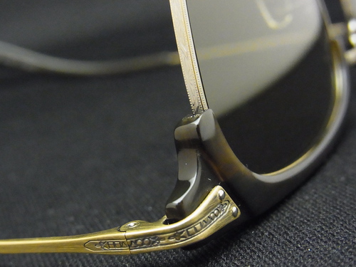 OLIVER PEOPLES Banks バッファローホーン-OLIVER PEOPLES 