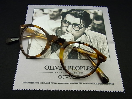 OLIVER PEOPLES Gregory Peckモデル-OLIVER PEOPLES 