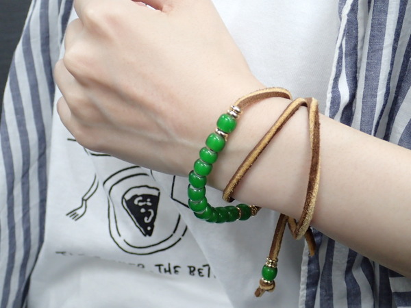 DIFFUSER（ディフューザー） WHITE HEARTS BEADS BRACECODE-DIFFUSER 