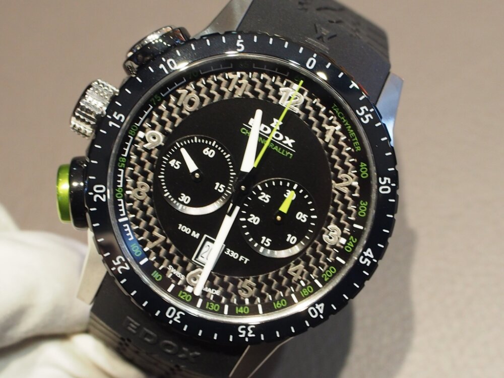 21 エドックス　クロノラリー1 10305-3NR-AN クロノグラフ　腕時計 クロノラリー1 クロノグラフ[10305-3NR-NR] Chrono Rally 1