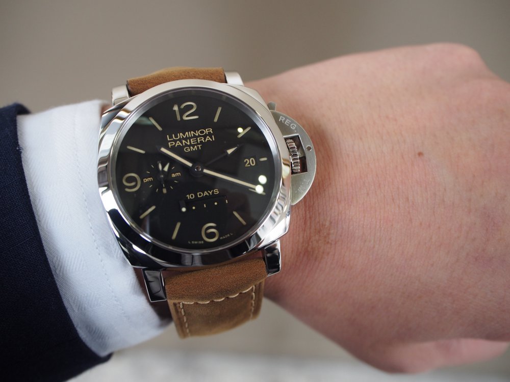 パネライ ルミノール1950 10デイズ GMT オートマティック アッチャイオ
