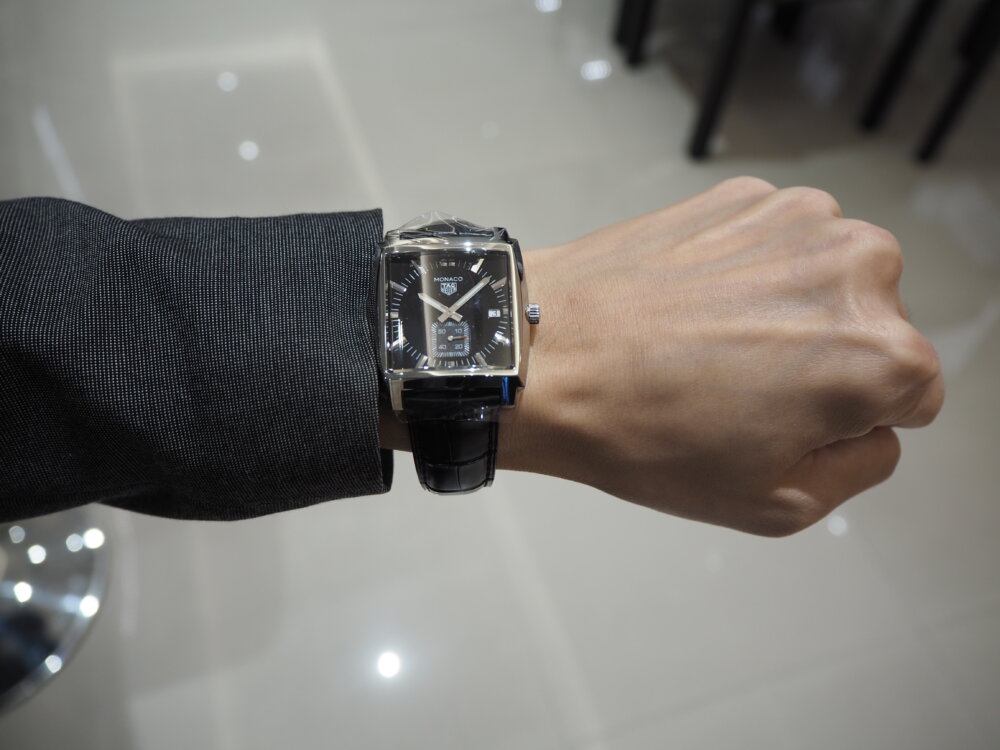 楽天市場】【ウォッチ】TAG Heuer タグ ホイヤー モナコ デイト