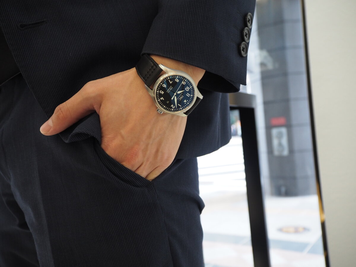 あらゆるシーン、コーデに万能すぎる一本。IWC「パイロット