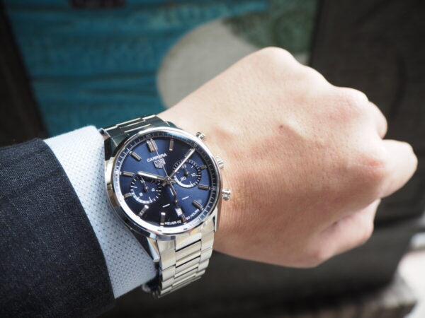 ビジネスだから、タグ・ホイヤー カレラ キャリバーホイヤー02 クロノグラフ-TAG Heuer スタッフのつぶやき -P3052143-600x450