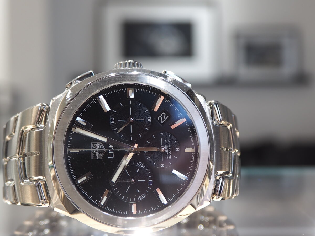 Willian Suzuki】タグ・ホイヤー 自動巻きリンククロノグラフ Willian