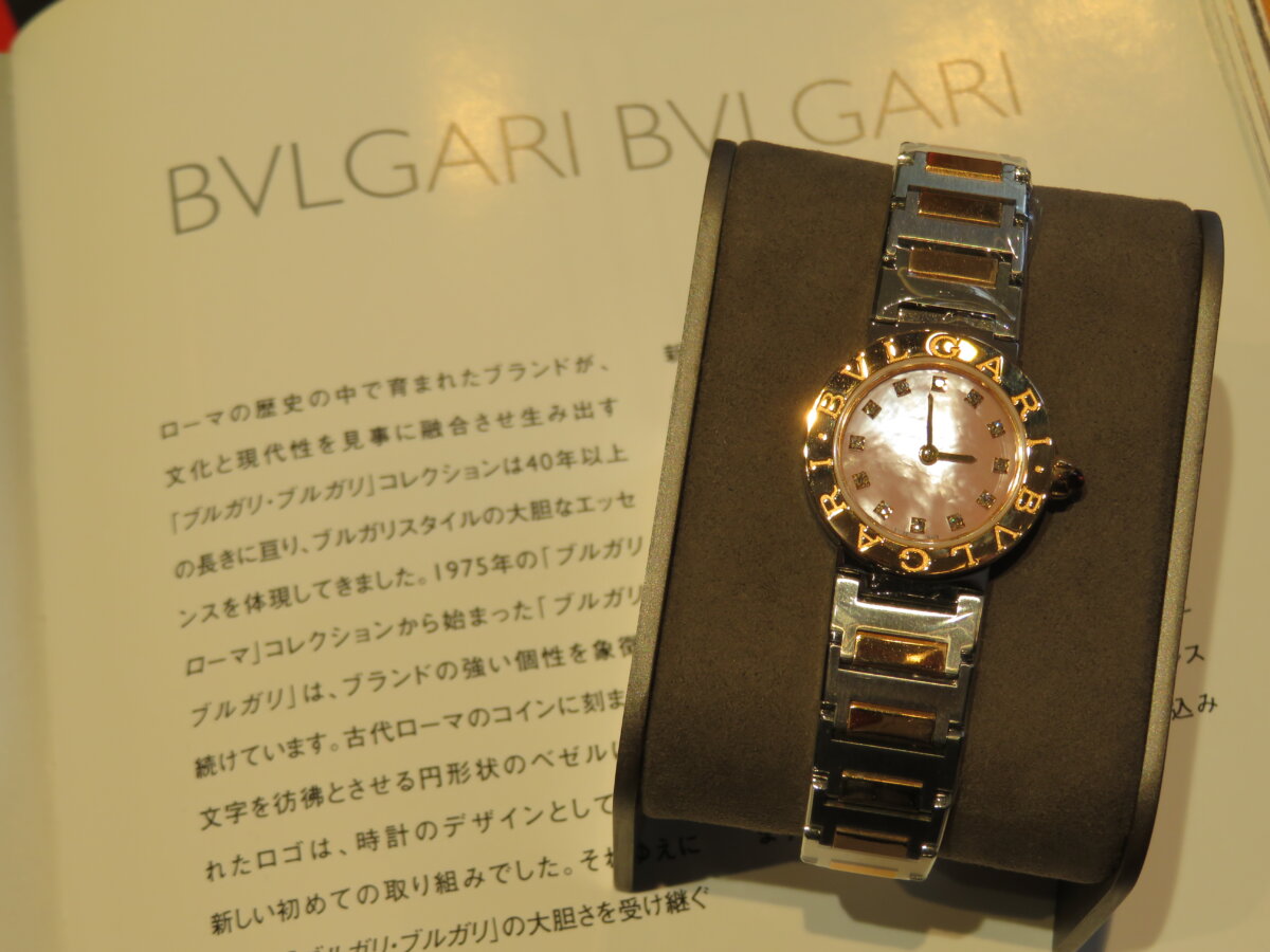 ブルガリ図鑑 ブルガリトリカ レディース 腕時計 BJ07 BVLGARI 中古 – 銀蔵