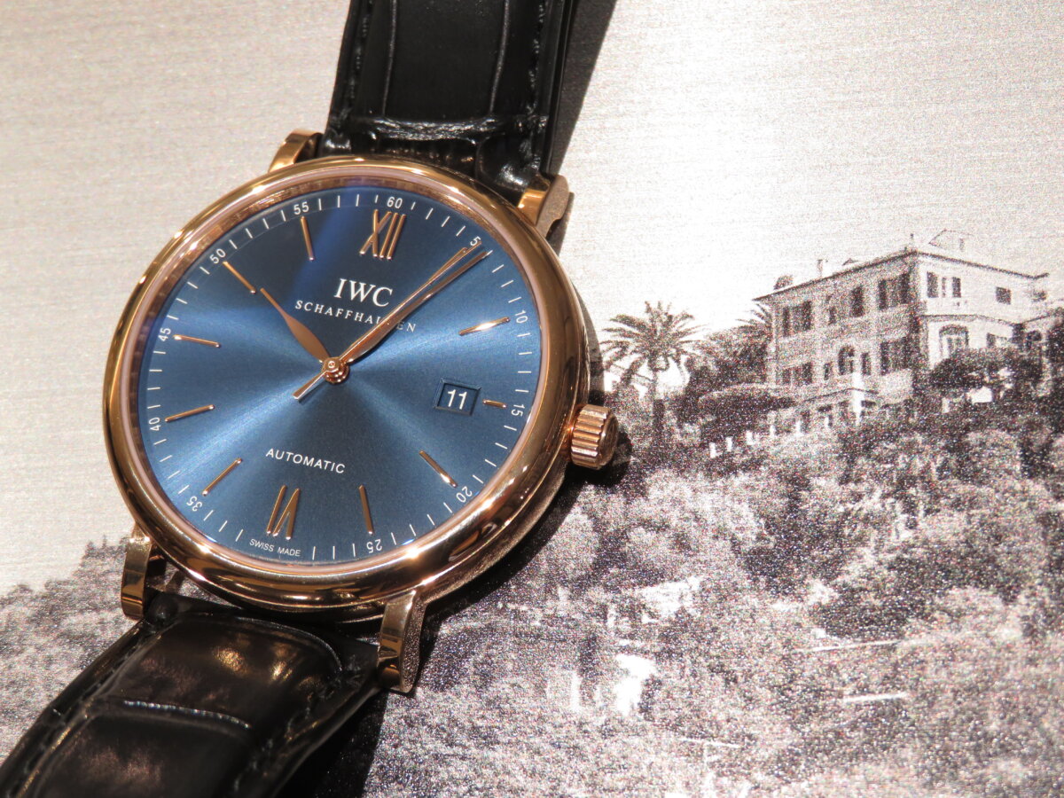 品格の中に爽やかさを感じるクラシック時計…。IWC「ポートフィノ