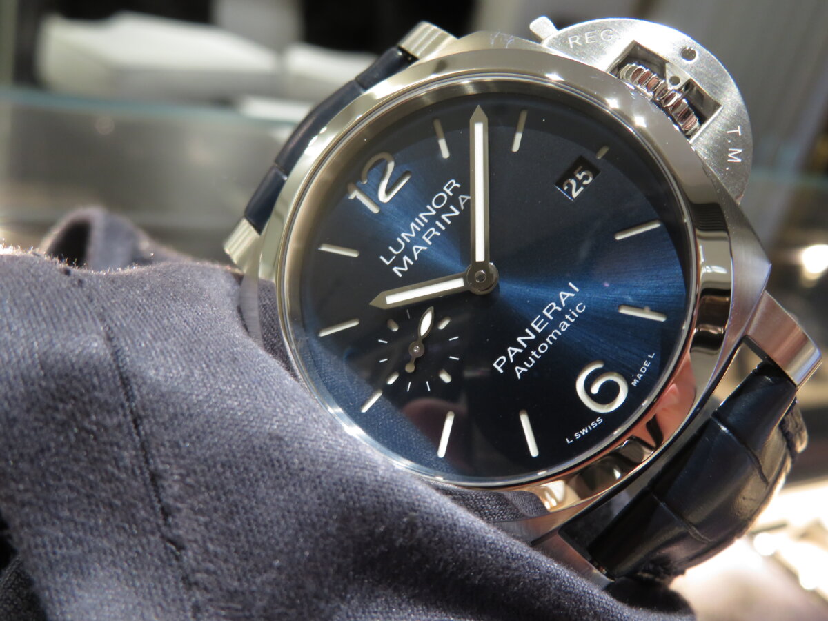 再復活!! 40mmの最新ルミノール…。パネライ「ルミノール