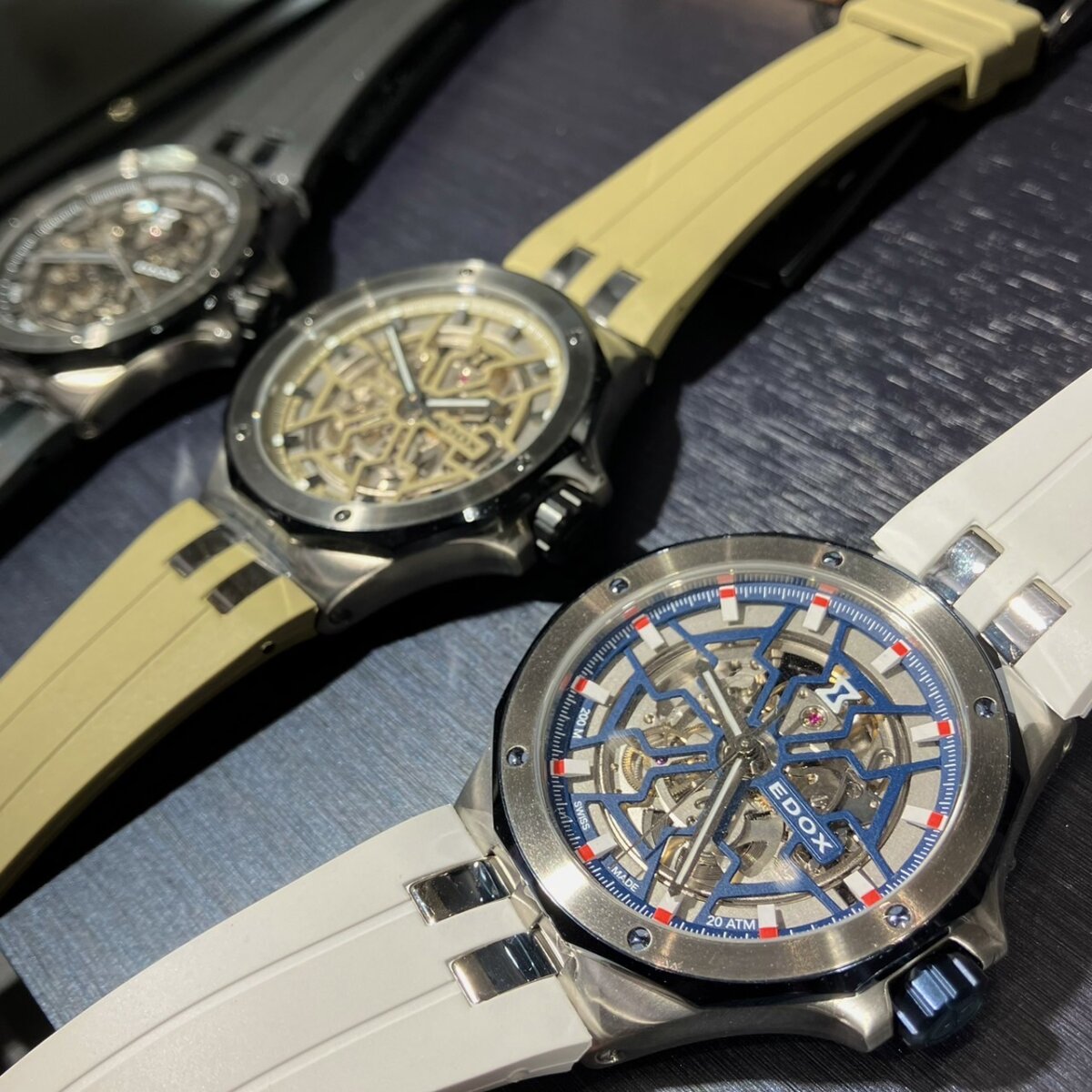 EDOX 】1961年にエドックス旋風を巻き起こした画期的防水時計