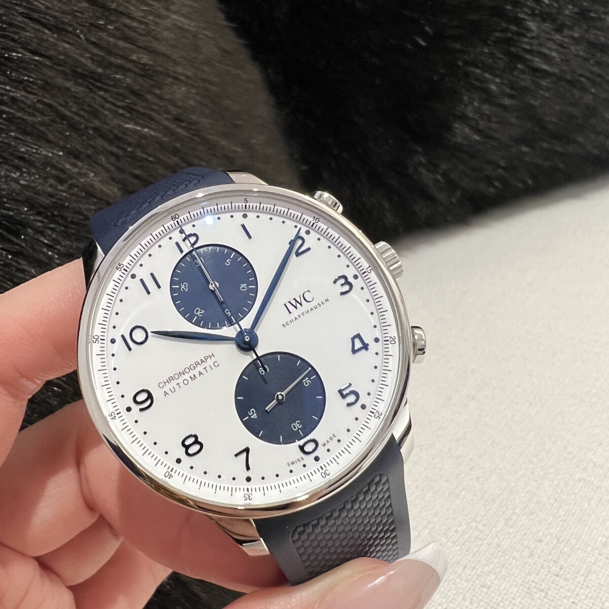 IWC 】夏にぴったりのカラーのポルトギーゼ・クロノグラフ ｜ oomiya