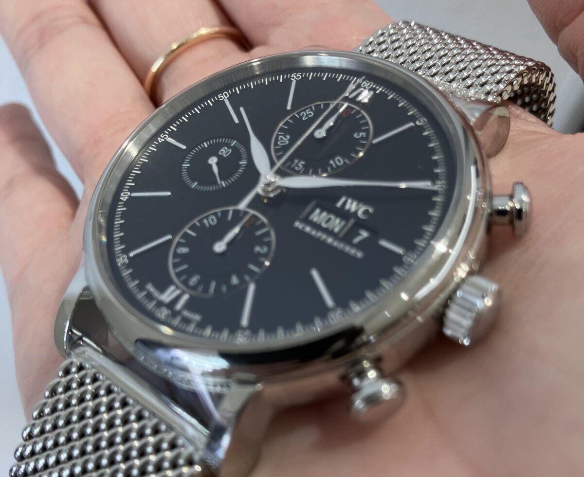 IWC 】1960年代のデザインを再現した「ポートフィノ・クロノグラフ」を