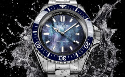 【 EDOX 】ネプチュニアン ブラックMOP文字盤の日本限定モデルが再入荷！