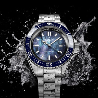 【 EDOX 】ネプチュニアン ブラックMOP文字盤の日本限定モデルが再入荷！