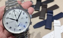 【 IWC 】ラバーのご注文増えてます◎夏仕様の「ポルトギーゼ×ラバーストラップ」