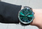 【 IWC 】ポルトギーゼクロノグラフのグリーン文字盤は一見の価値あり！