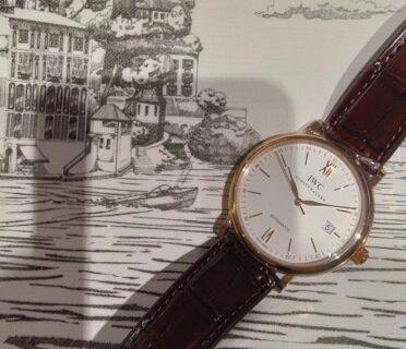 【 IWC 】肌なじみの良い上品なレッドゴールドを使用したクラシカルな「ポートフィノ・オートマティック」