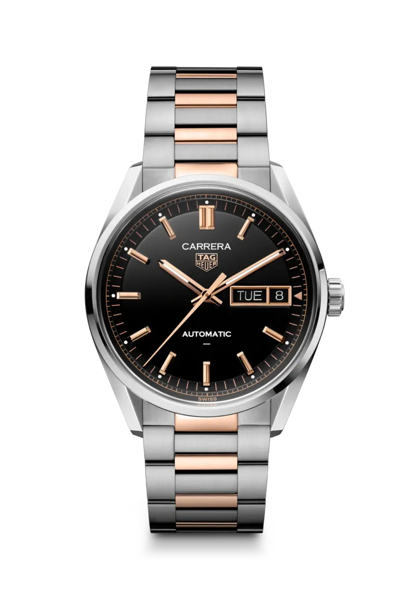 【タグ・ホイヤー】ステンレスとローズゴールドの2トーンデザインが魅力的なWDA2111.BD0001…。-TAG Heuer -WDA2111.BD0001_0913