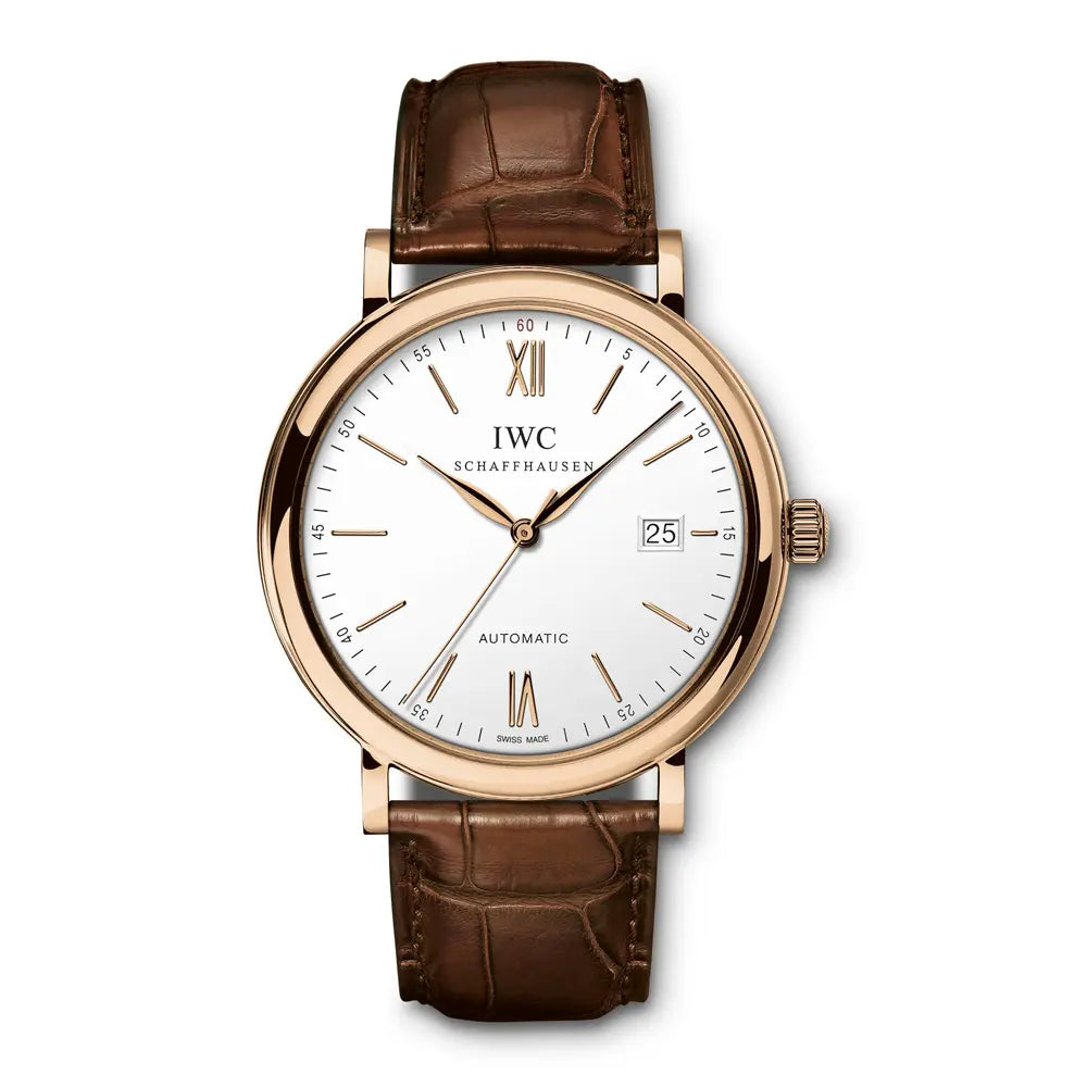 【 IWC 】肌なじみの良い上品なレッドゴールドを使用したクラシカルな「ポートフィノ・オートマティック」-IWC -w1999_jpg1