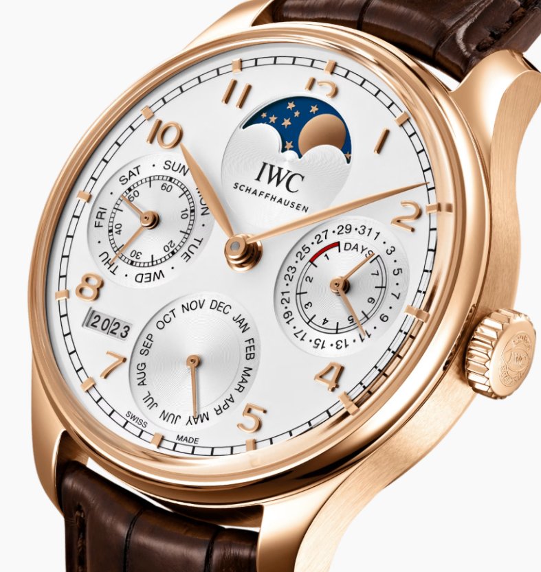 【 IWC 】空が雲に覆われた日でも…月の満ち欠けを把握できる「ポルトギーゼ・パーペチュアルカレンダー」-IWC -0f7d80eace02bb2c383f66805973f418