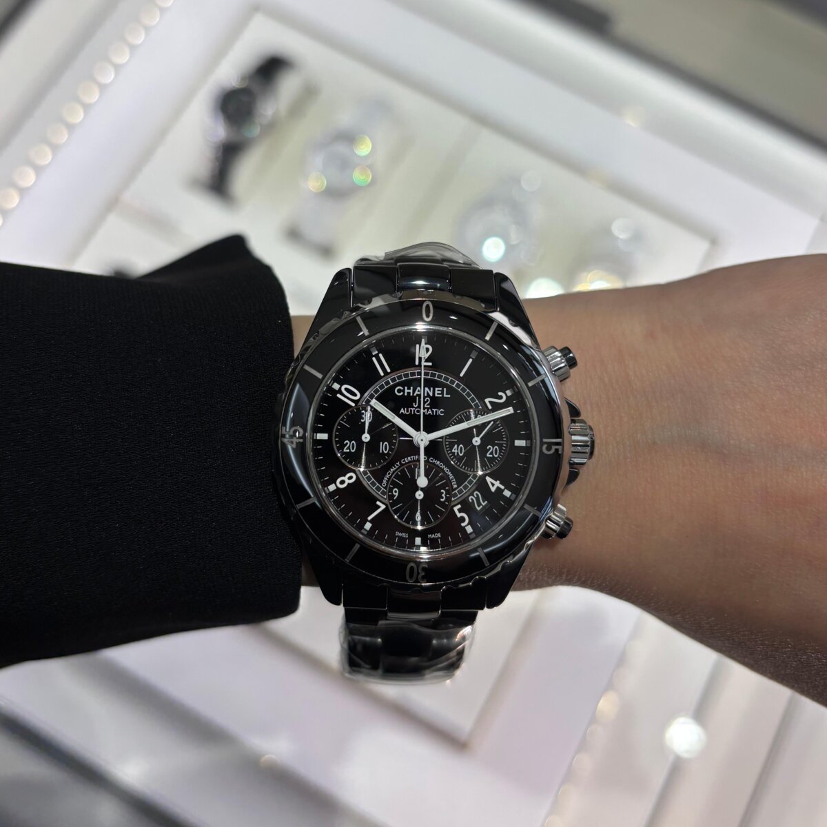 【 シャネル 】男性におすすめしたい!!シャネル J12 クロノグラフ-CHANEL -IMG_0532-1