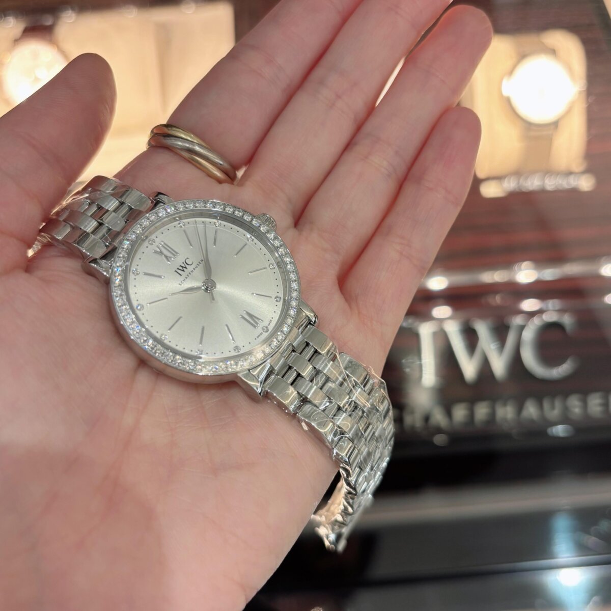 【 IWC 】華やかなだけじゃない!着け心地の良さも抜群な5連ブレスの「ポルトギーゼ・オートマティック34」-IWC -IMG_0674